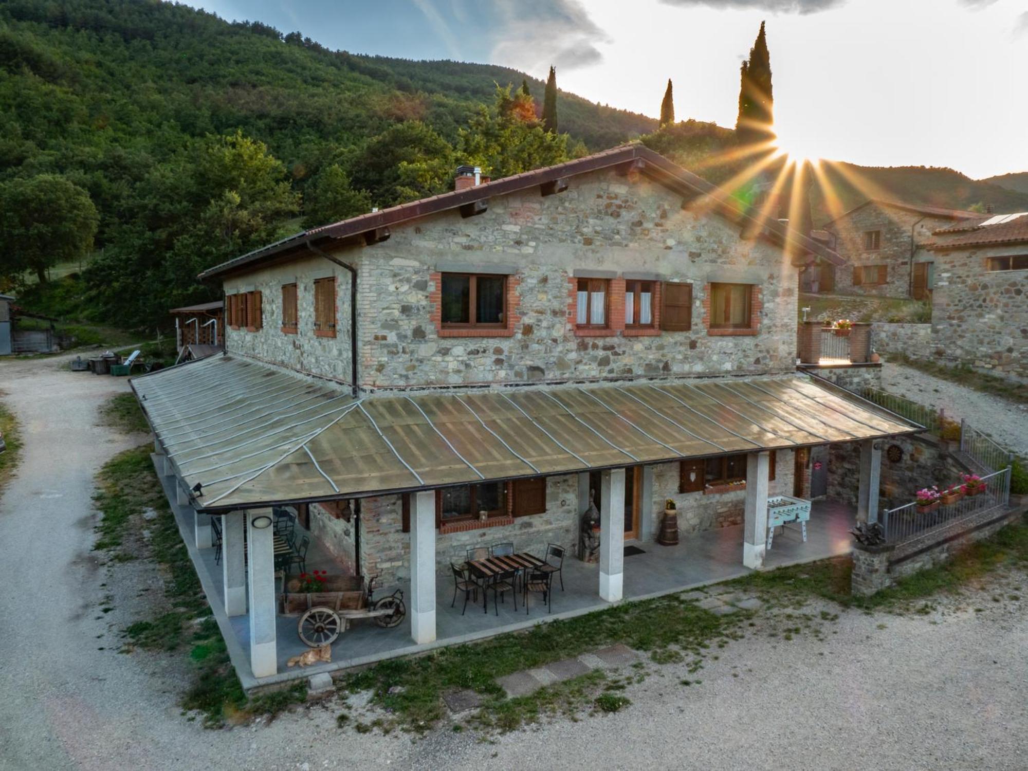 Agriturismo Villaggio Eden Pieve Santo Stefano Eksteriør bilde
